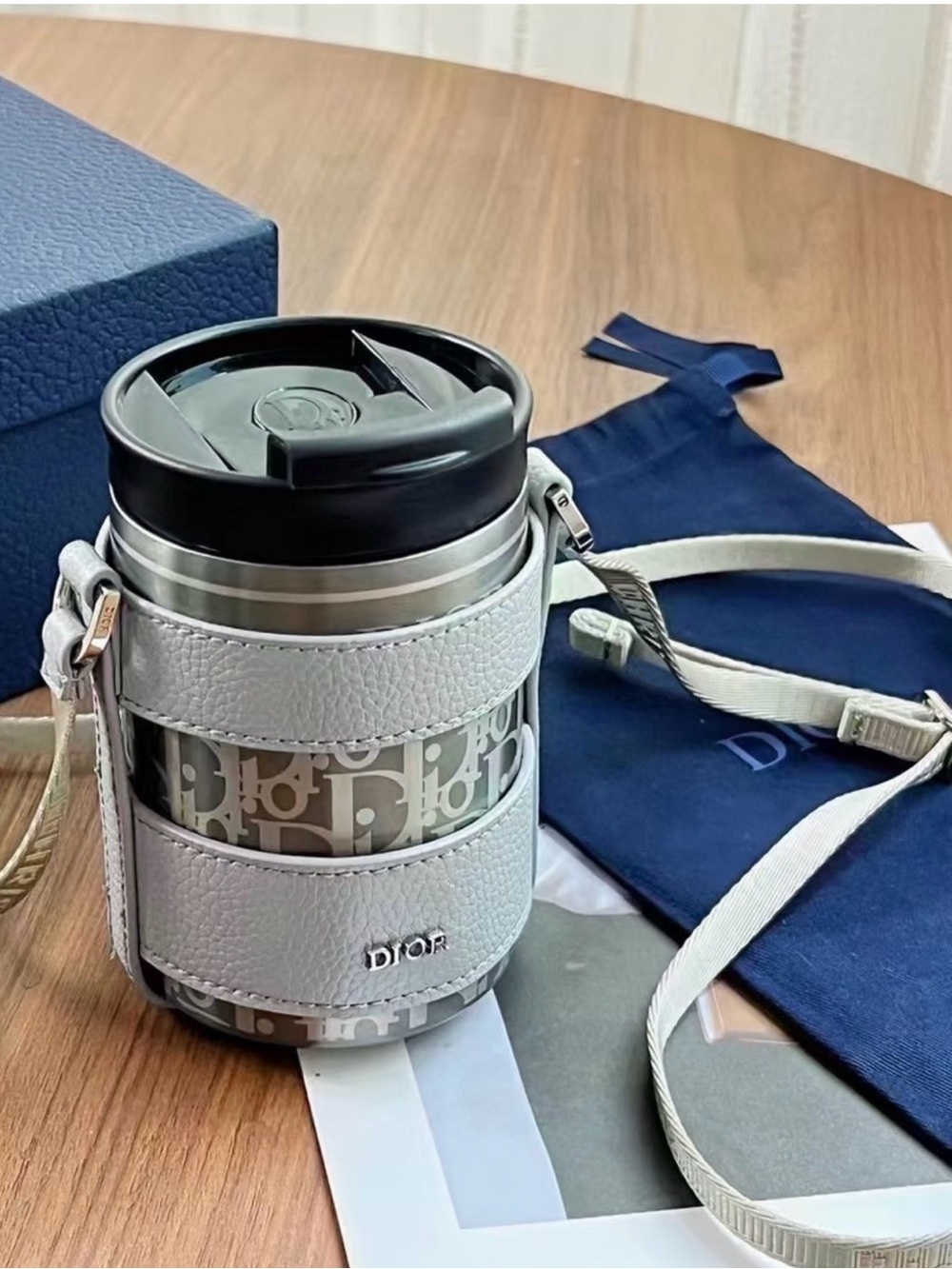 Dior Vibe Water Bottle & Bottle Holder Limited VIP Gift Novelty GWP. - Picture 2 of 13